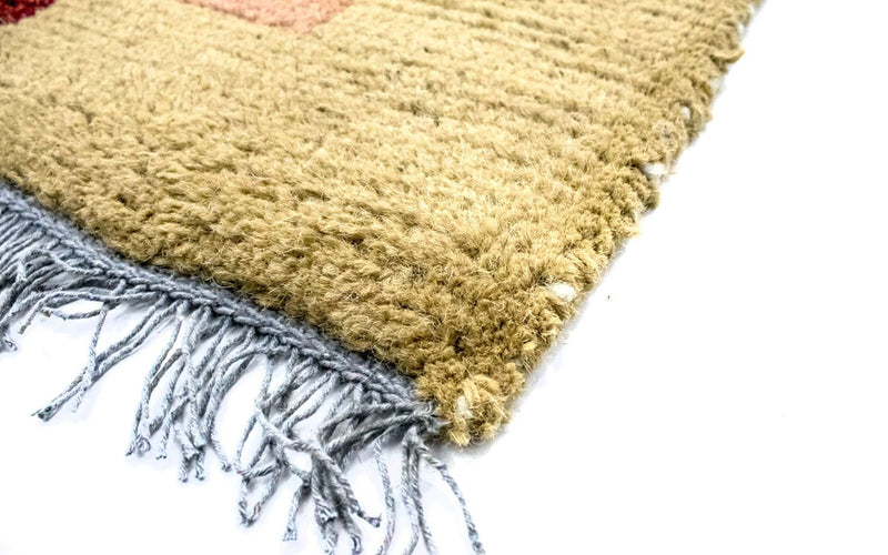 Nepal tapijt - 140 x 70 cm - veelkleurig