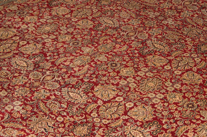 Zijden tapijt - Kashmir Silk - 311 x 211 cm - rood