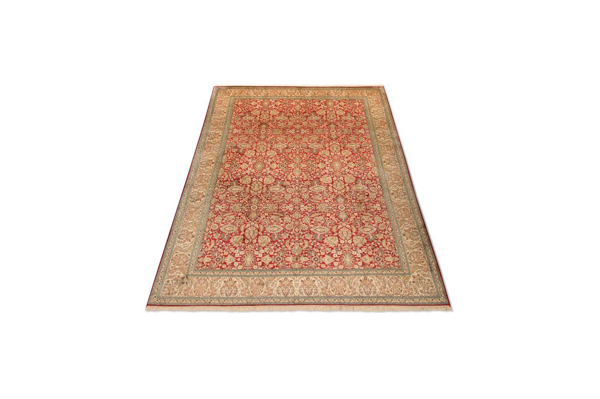 Zijden tapijt - Kashmir Silk - 311 x 211 cm - rood