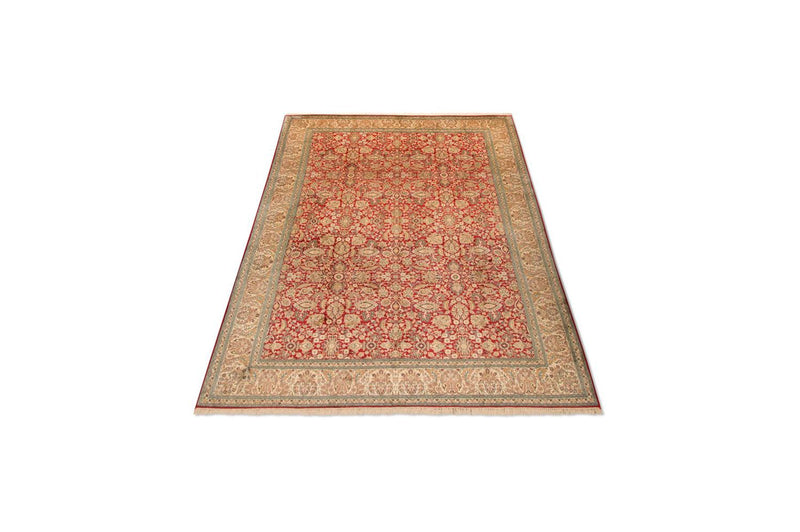Zijden tapijt - Kashmir Silk - 311 x 211 cm - rood