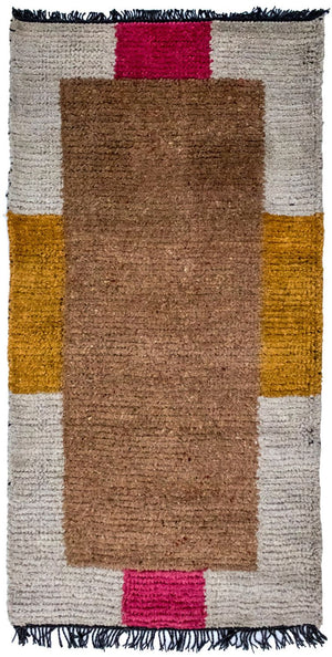 Nepal tapijt - 140 x 70 cm - veelkleurig