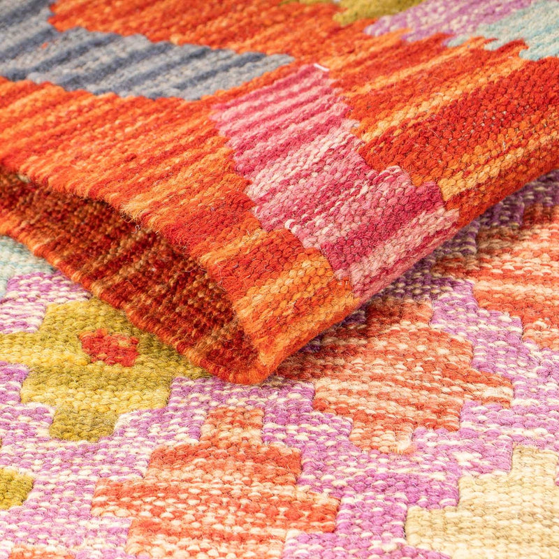Kelim tapijt - Splash - 147 x 101 cm - veelkleurig