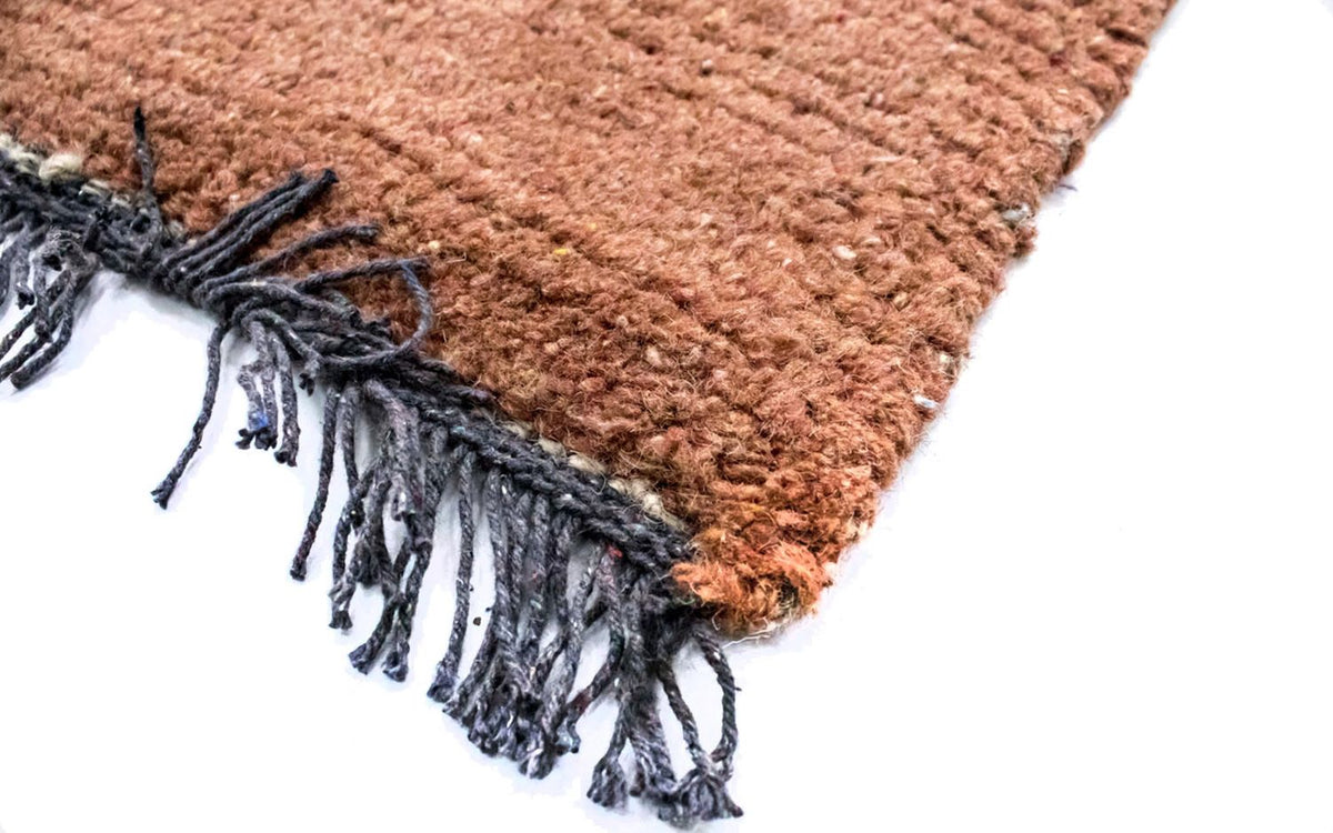 Nepal tapijt - 140 x 70 cm - bruin