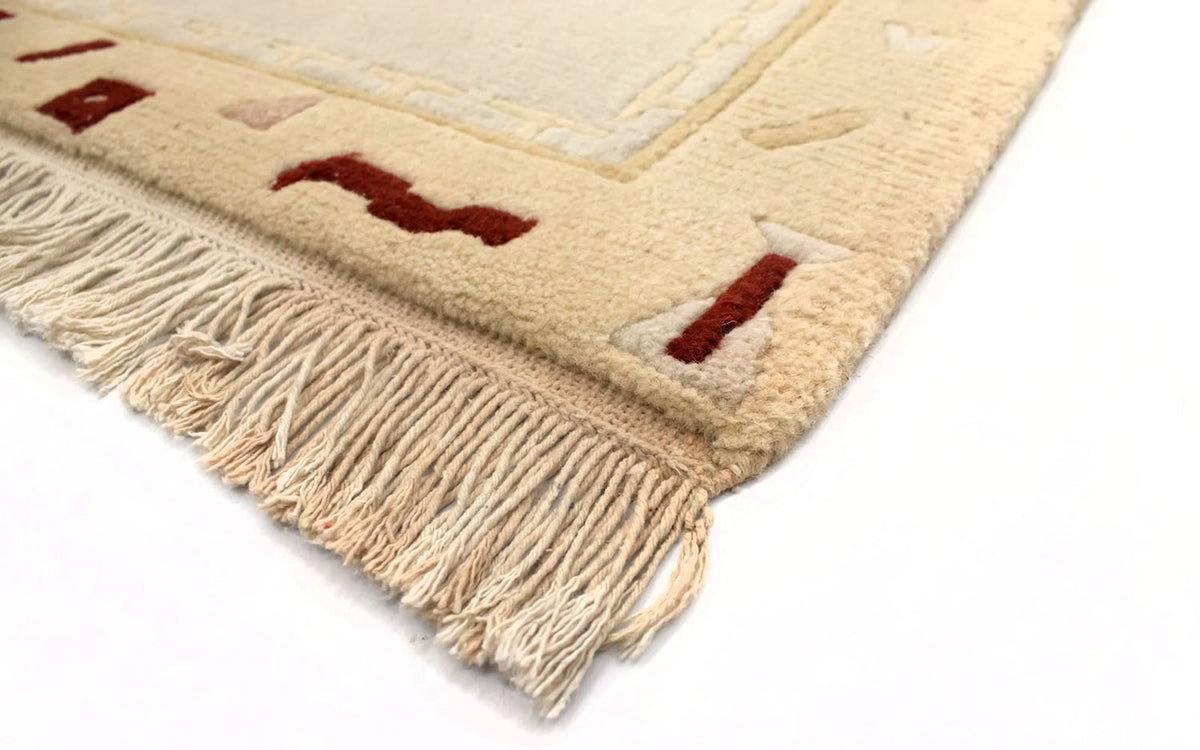 Nepal tapijt - 140 x 70 cm - beige