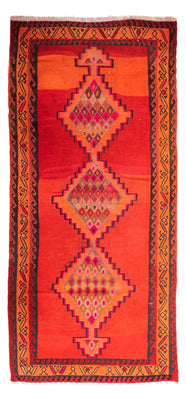 Loper Kelim tapijt - Oud - 380 x 180 cm - veelkleurig