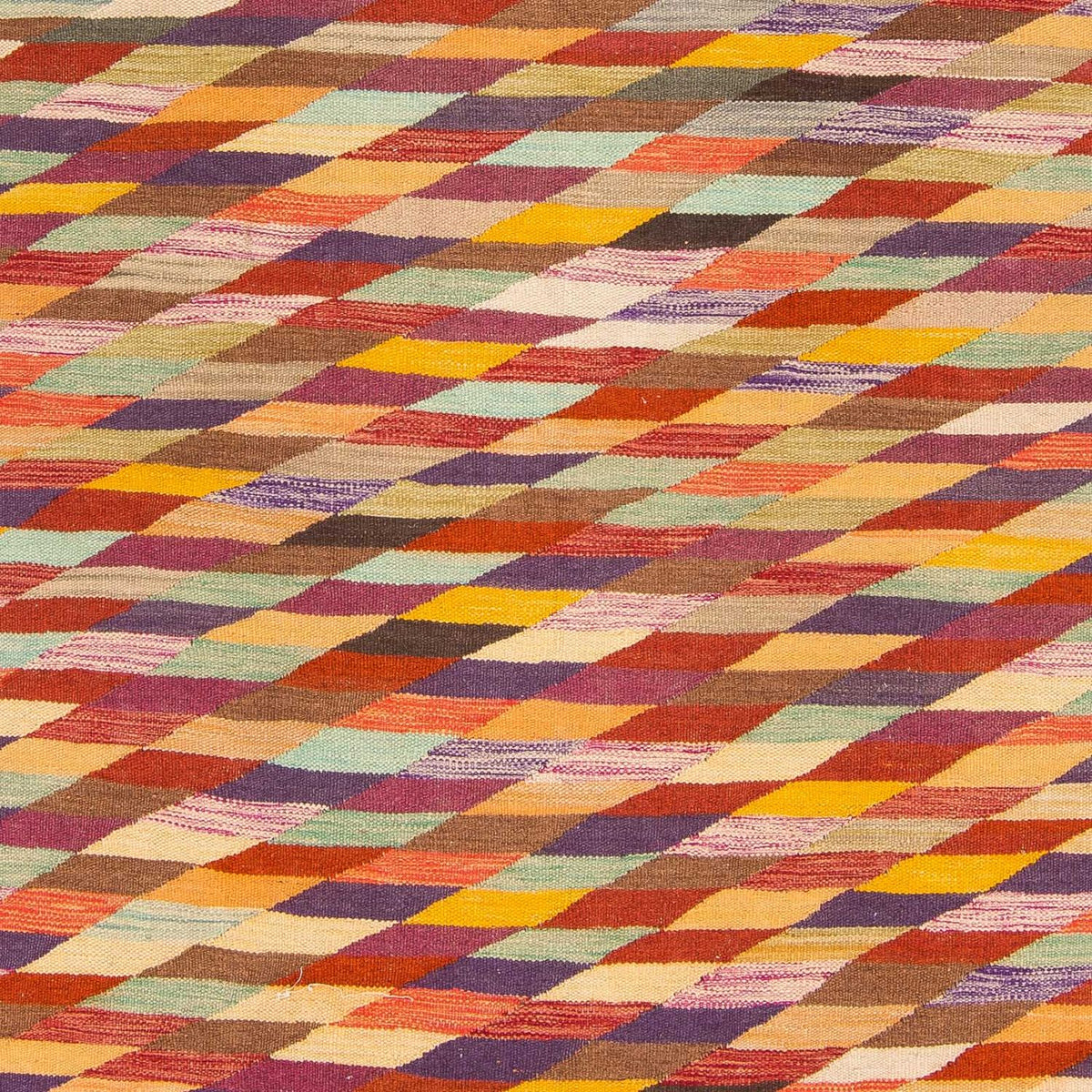 Kelim tapijt - Trendy - 215 x 166 cm - veelkleurig