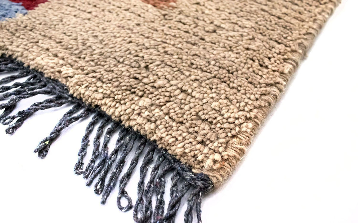 Nepal tapijt - 140 x 70 cm - bruin