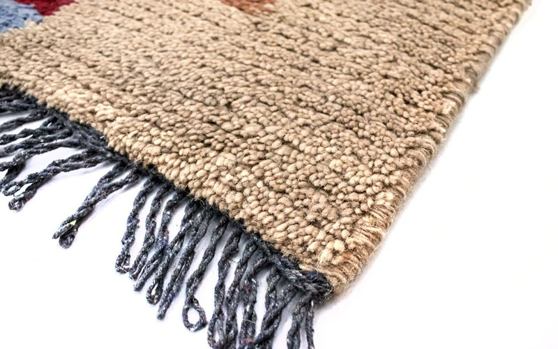 Nepal tapijt - 140 x 70 cm - bruin