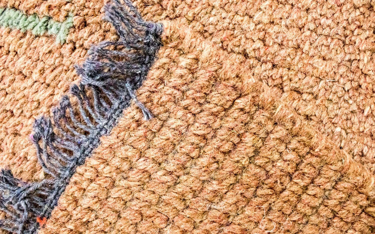 Nepal tapijt - 140 x 70 cm - bruin