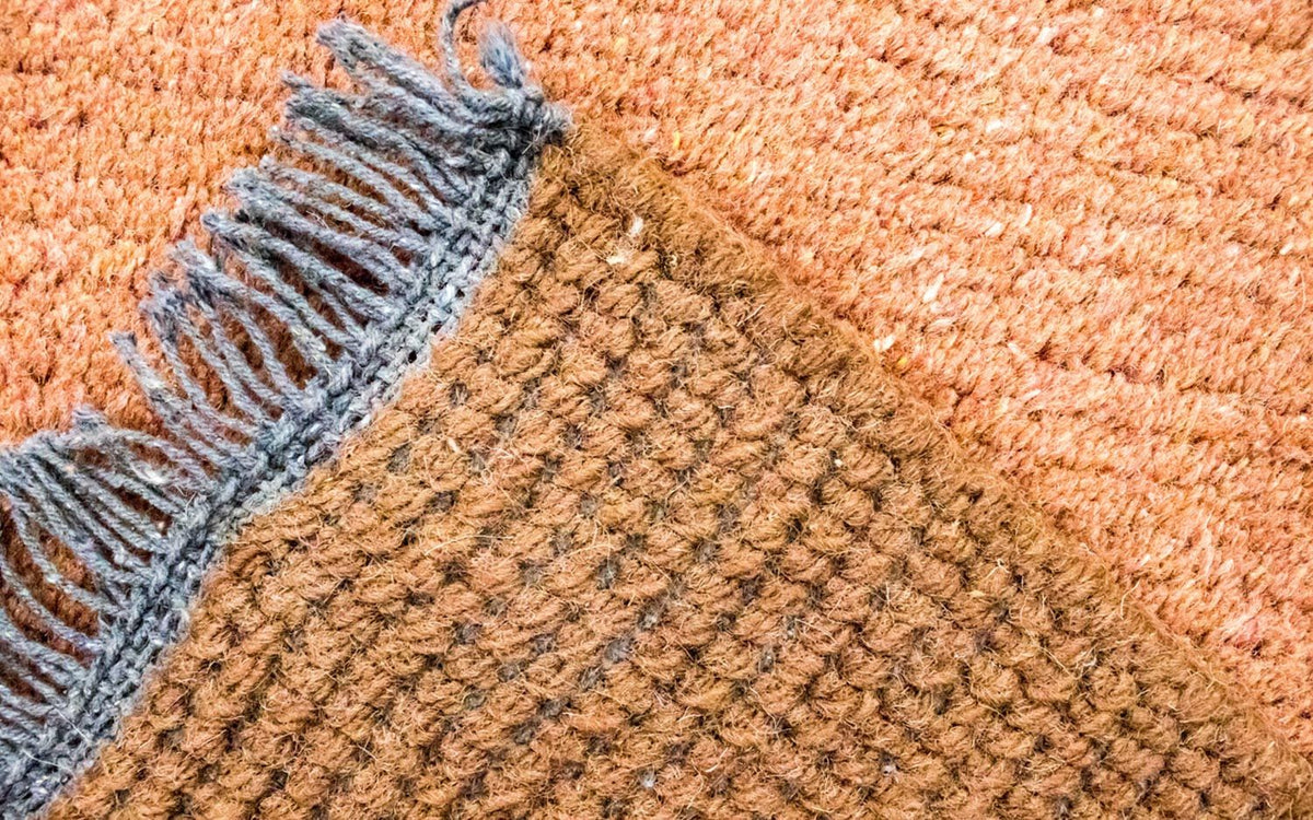 Nepal tapijt - 140 x 70 cm - bruin