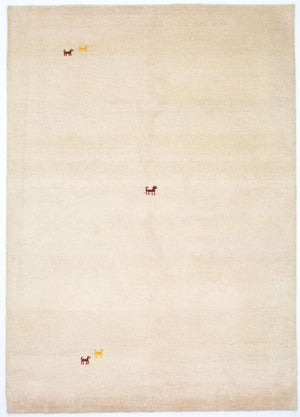 Gabbeh tapijt - Indus - 240 x 170 cm - beige