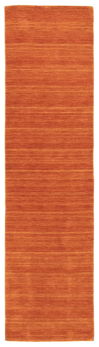 Loper Wollen tapijt - 295 x 75 cm - oranje