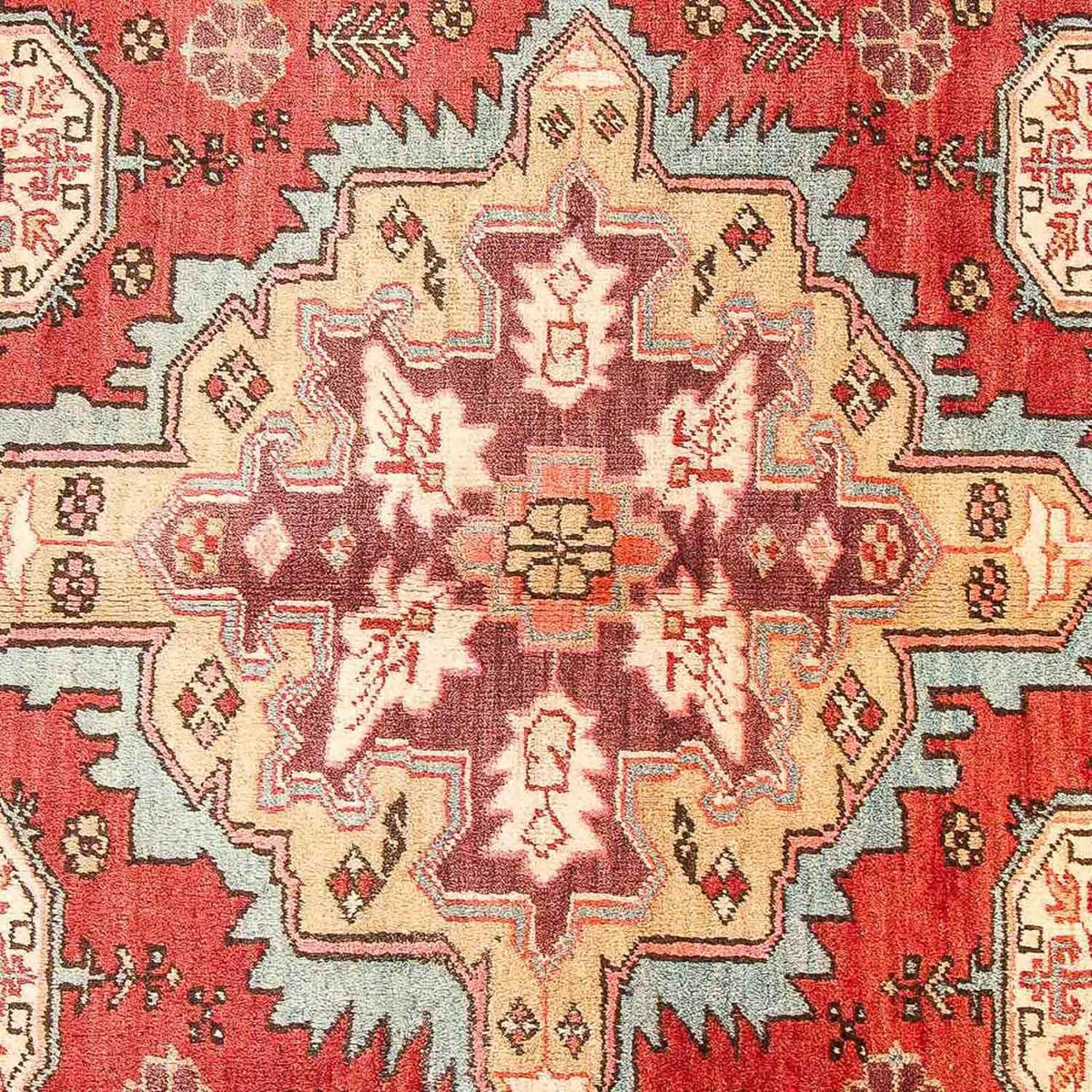 Loper Perzisch Tapijt - Nomadisch - 329 x 138 cm - rood