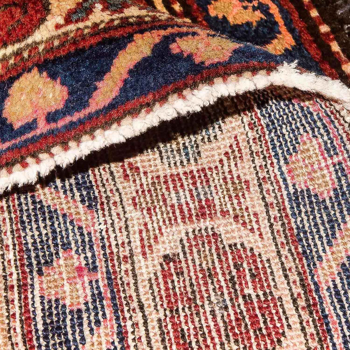 Loper Perzisch Tapijt - Nomadisch - 329 x 138 cm - rood