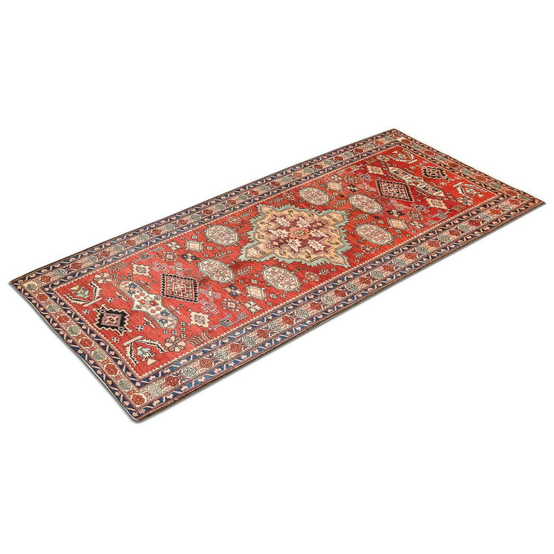 Loper Perzisch Tapijt - Nomadisch - 329 x 138 cm - rood