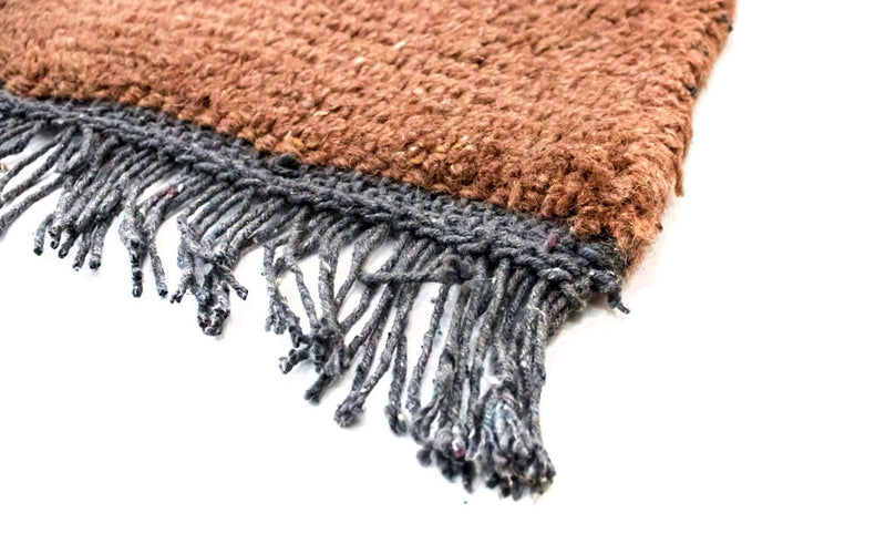 Nepal tapijt - 140 x 70 cm - bruin