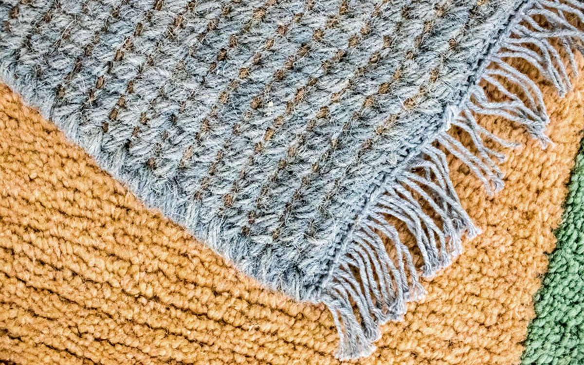 Nepal tapijt - 140 x 70 cm - veelkleurig