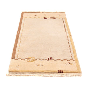 Nepal tapijt - 140 x 70 cm - beige
