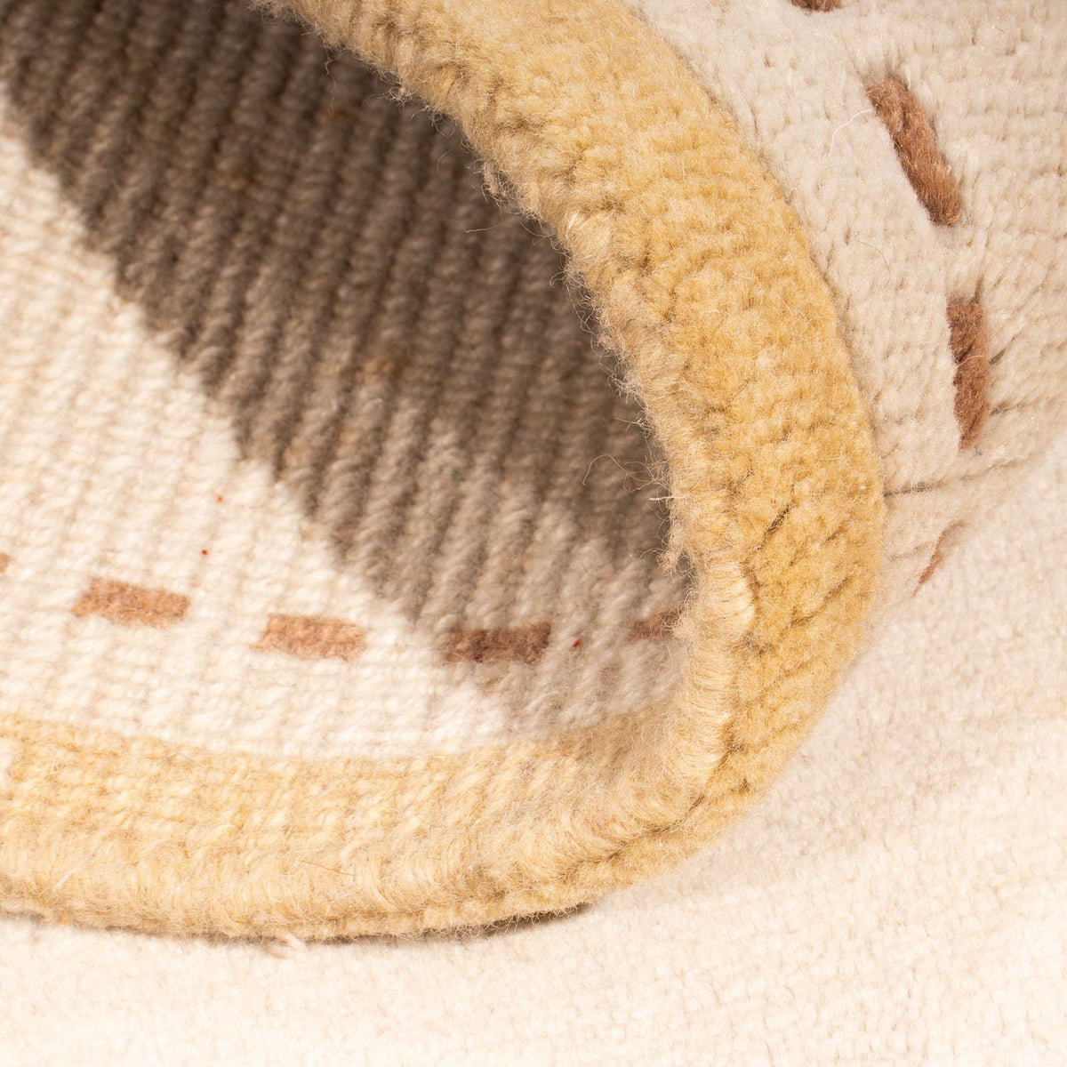 Nepal tapijt - 140 x 70 cm - beige