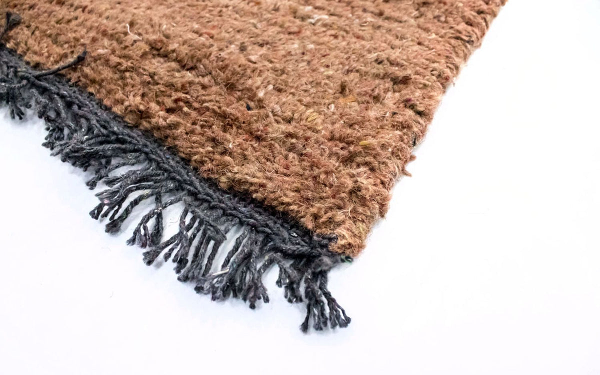 Nepal tapijt - 140 x 70 cm - bruin