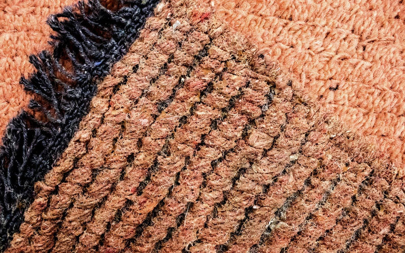 Nepal tapijt - 140 x 70 cm - bruin