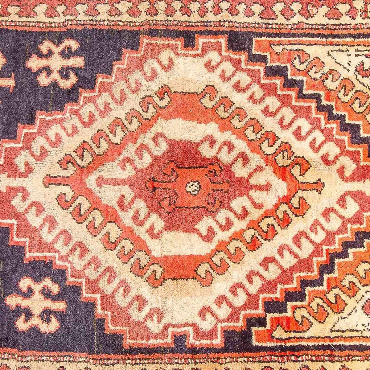 Loper Perzisch Tapijt - Nomadisch - 318 x 117 cm - donkerblauw