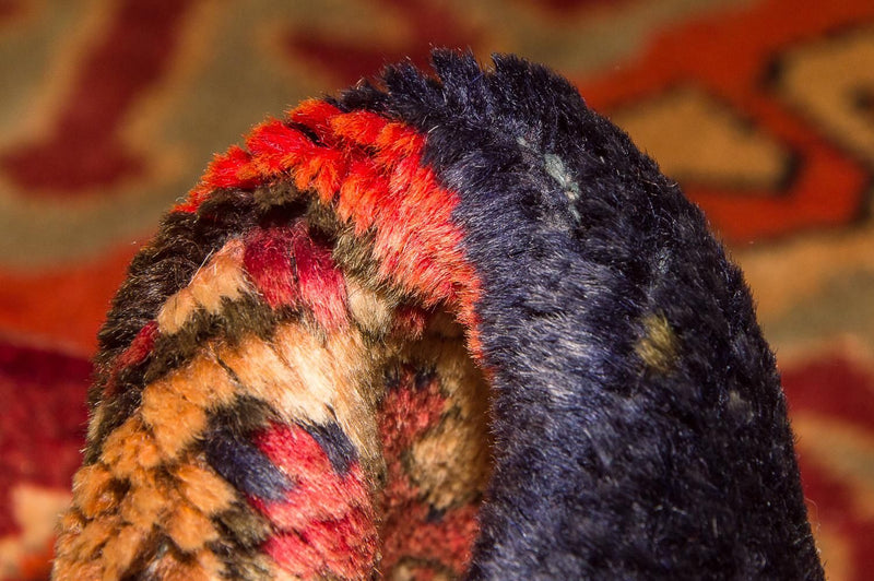 Loper Perzisch Tapijt - Nomadisch - 318 x 117 cm - donkerblauw