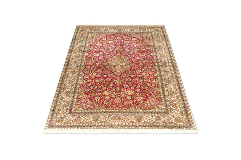 Zijden tapijt - Kashmir Silk - 218 x 157 cm - rood