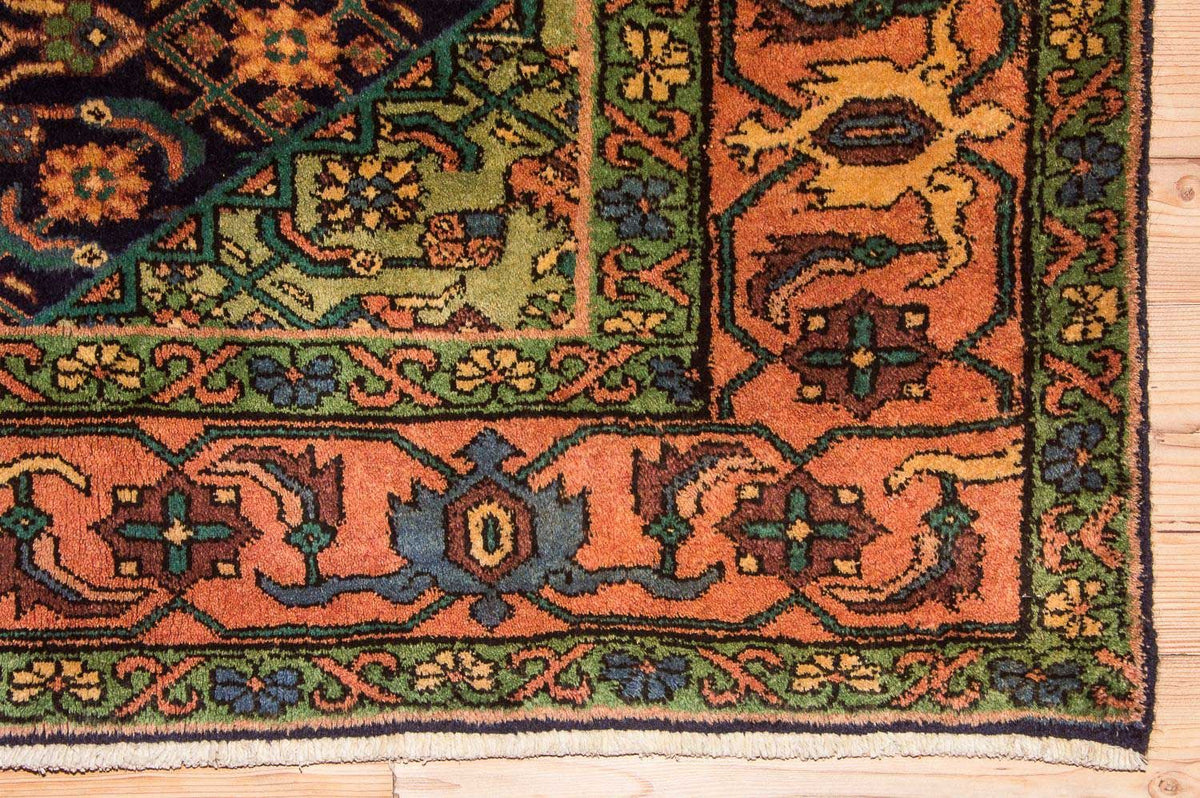 Loper Perzisch Tapijt - Nomadisch - 284 x 143 cm - donkerblauw