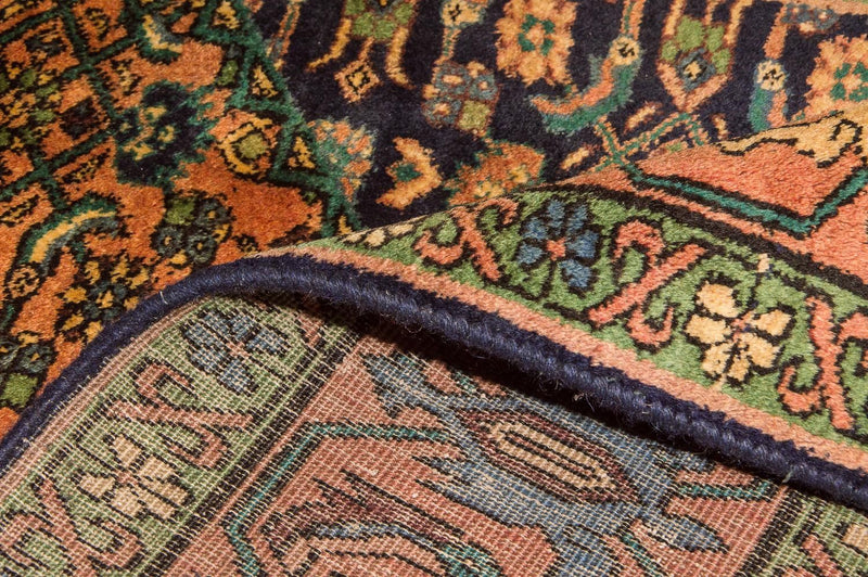 Loper Perzisch Tapijt - Nomadisch - 284 x 143 cm - donkerblauw