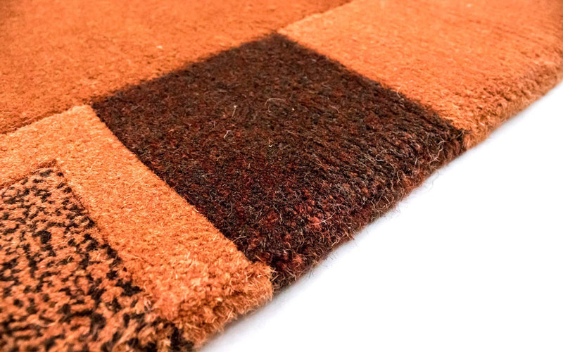 Nepal tapijt - 157 x 90 cm - terracotta
