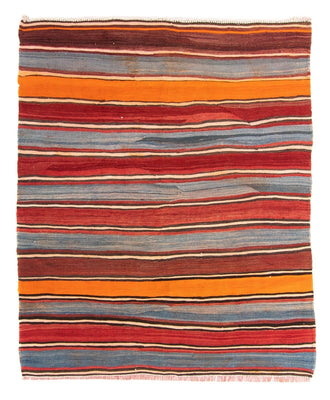 Kelim tapijt - Oud - 155 x 135 cm - veelkleurig