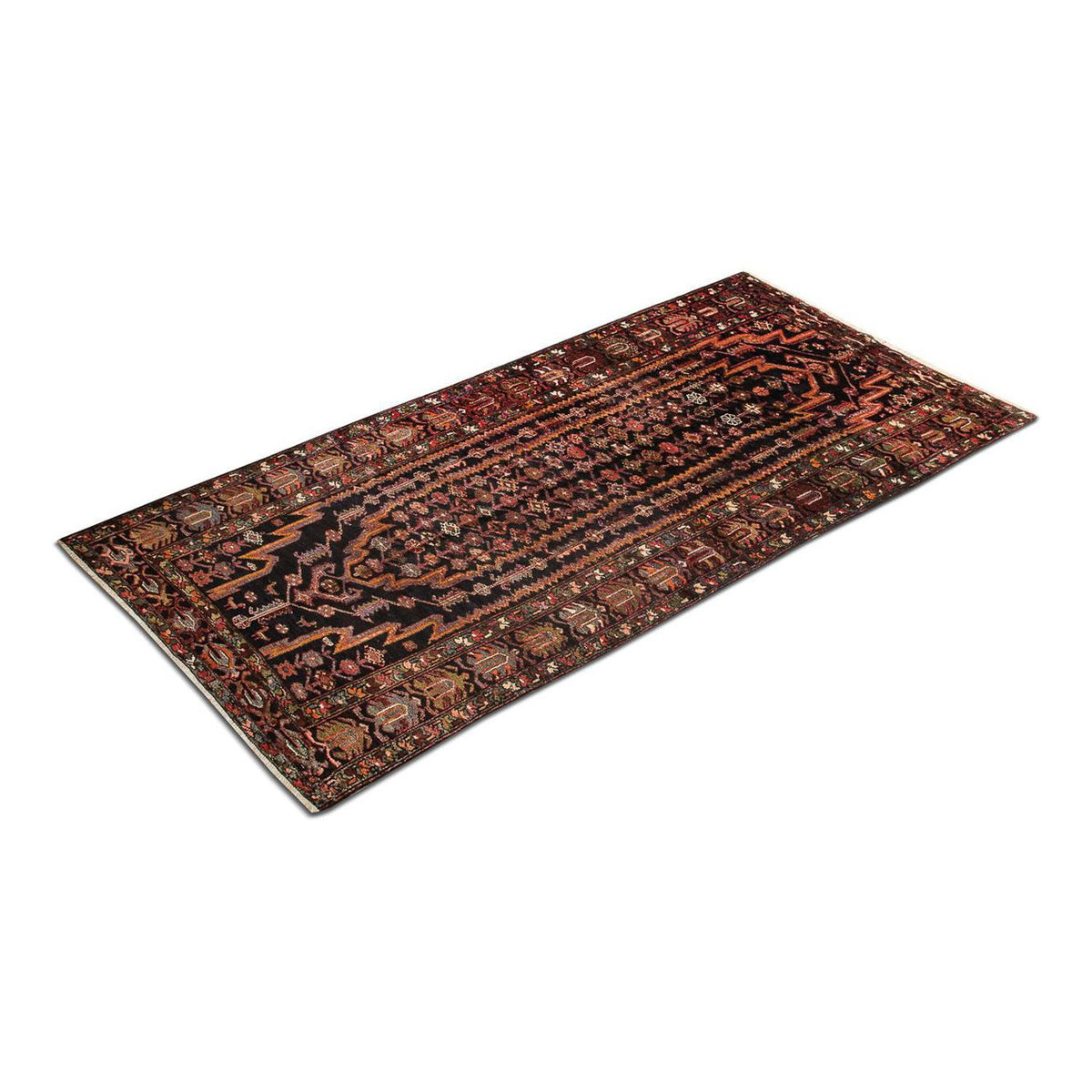 Loper Perzisch Tapijt - Nomadisch - 324 x 149 cm - blauw