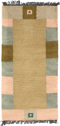 Nepal tapijt - 140 x 70 cm - veelkleurig