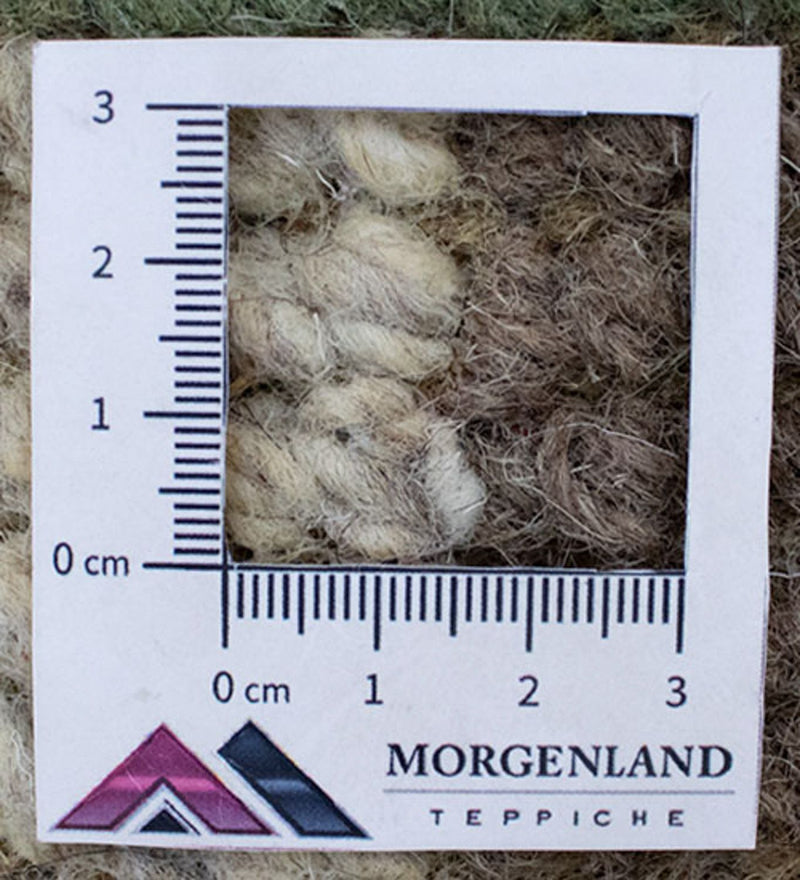 Nepal tapijt - 140 x 70 cm - groen