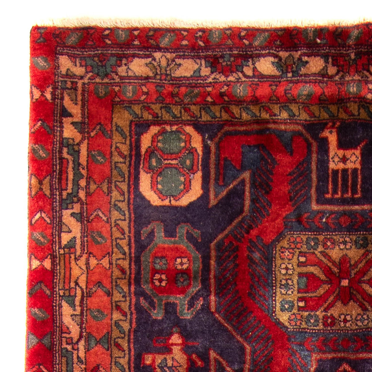 Loper Perzisch Tapijt - Nomadisch - 298 x 148 cm - rood