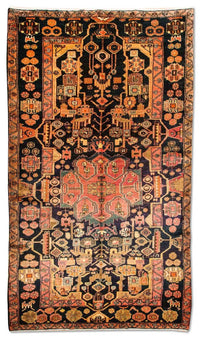 Perzisch Tapijt - Nomadisch - 306 x 158 cm - donkerblauw