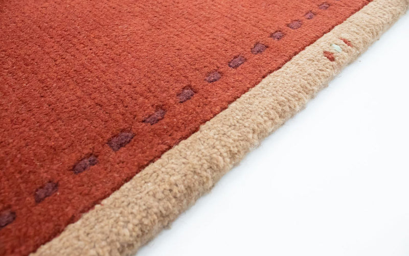 Nepal tapijt - 140 x 70 cm - oranje