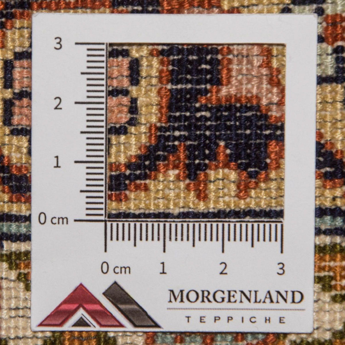 Zijden tapijt - Kashmir Silk - 184 x 124 cm - veelkleurig