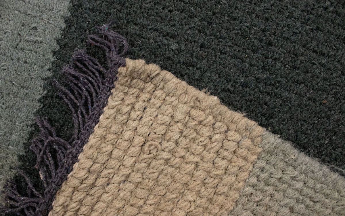 Nepal tapijt - 140 x 70 cm - groen