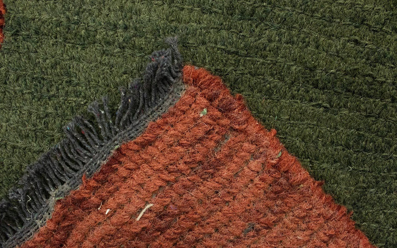 Nepal tapijt - 140 x 70 cm - groen