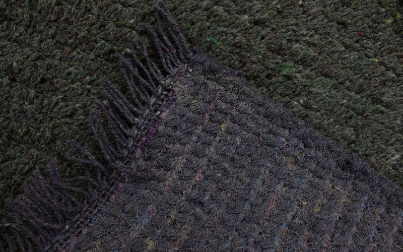 Nepal tapijt - 140 x 70 cm - grijs