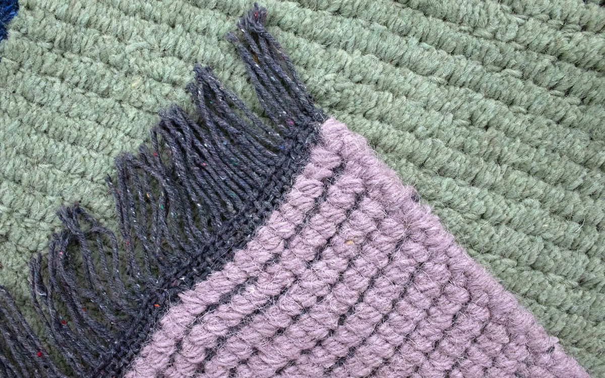 Nepal tapijt - 140 x 70 cm - veelkleurig