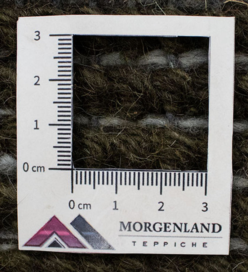 Nepal tapijt - 140 x 70 cm - donkergroen