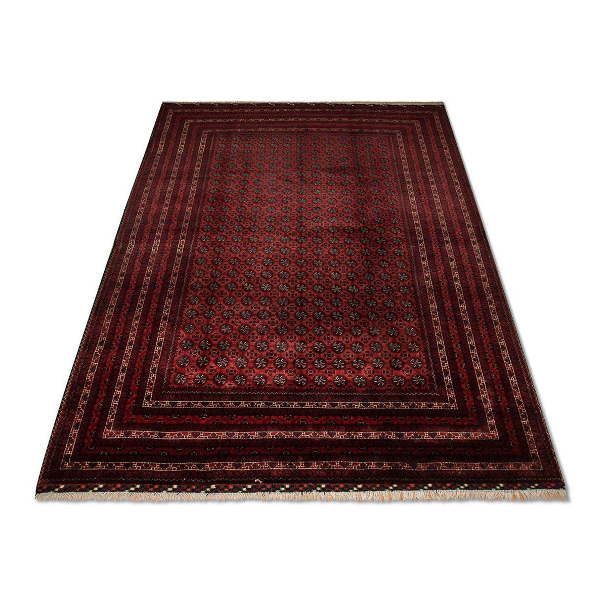 Afghaans tapijt - Bukhara - 299 x 195 cm - rood