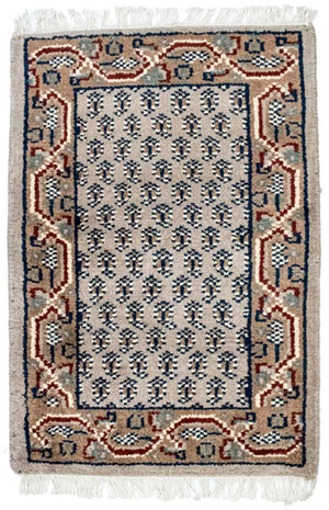 Oosters Tapijt - 90 x 60 cm - beige