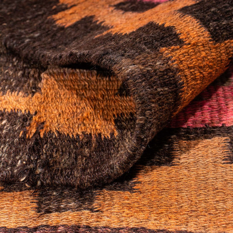 Loper Kelim tapijt - Oud - 260 x 120 cm - veelkleurig