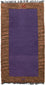 Nepal tapijt - 140 x 70 cm - paars