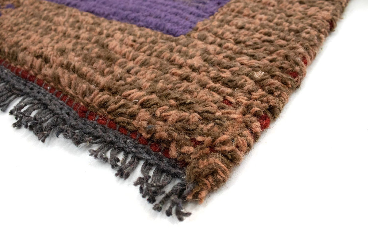 Nepal tapijt - 140 x 70 cm - paars