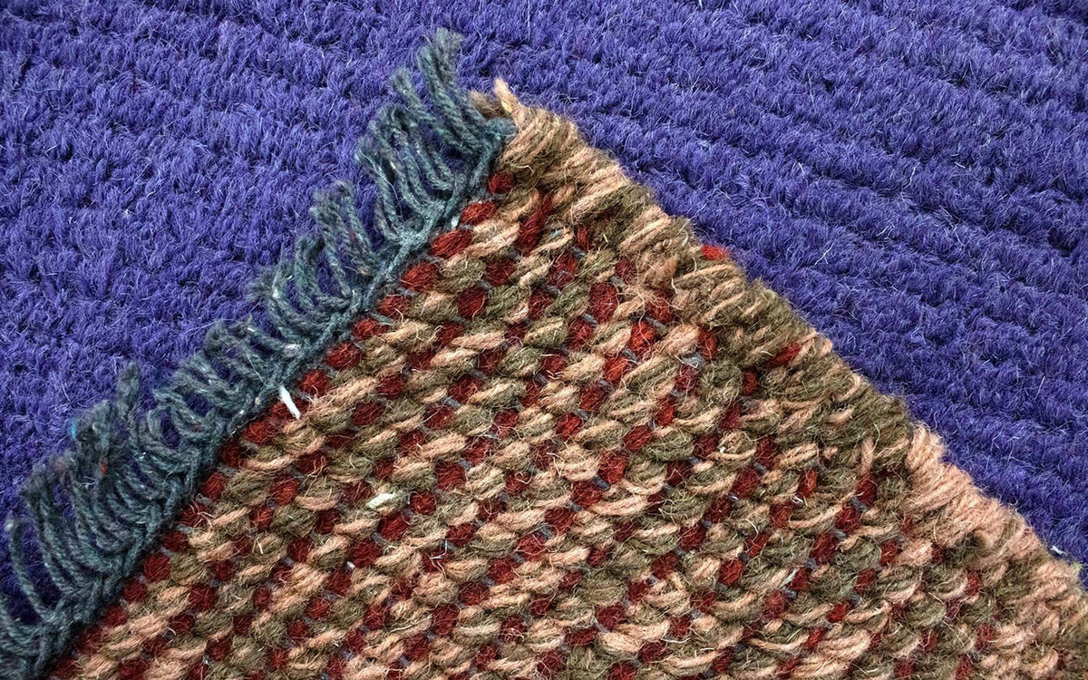 Nepal tapijt - 140 x 70 cm - paars